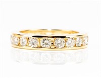 Jewelry 14kt Yellow Gold Diamond Eternity Ring