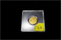 1913 $2.50 Gold Indian Quarter Eagle, BU