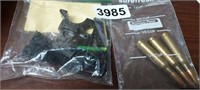 PARTS TO SIGHTS, BULLETS LOT