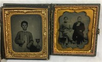 (2) Early Civil War Era Tintype Photographs –