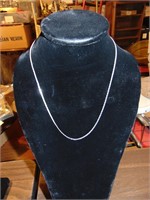 Marked Avon Sterling Chain Necklace