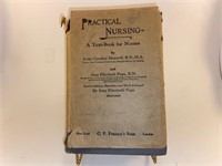 Practical Nursing a Textbook 1923
