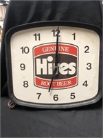 Hires Root Beer Electric Wall Clock
