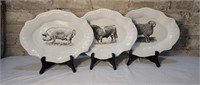 Farmhouse Plates 13.5"x10.25"