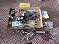 Hose Clamps, Wire Brushes, Gauges, Misc. Items
