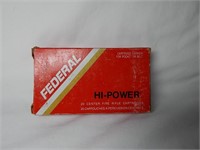 20 rnds Federal Hi-Power 25-06 Ammo NIB