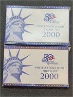 United States Mint Proof Set - 2000