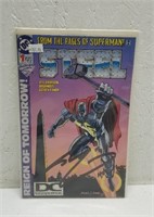 Autographed Steel DC Comic Book