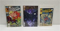 Lot of 3 DC Comic Books- 2 Spiderman and