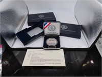 Silver 200th Yr White House Coin w/ COA