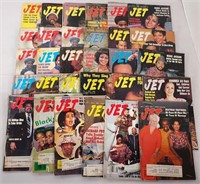 Thirty Vintage JET Magazines