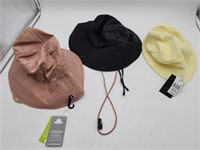 NEW 3 Women's Bucket Hats