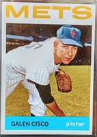 1964 Topps Galen Cisco #202 New York Mets