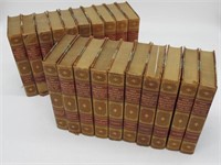 20 VOLUME WORLDS GREATEST BOOKS, 1912 LEATHER
