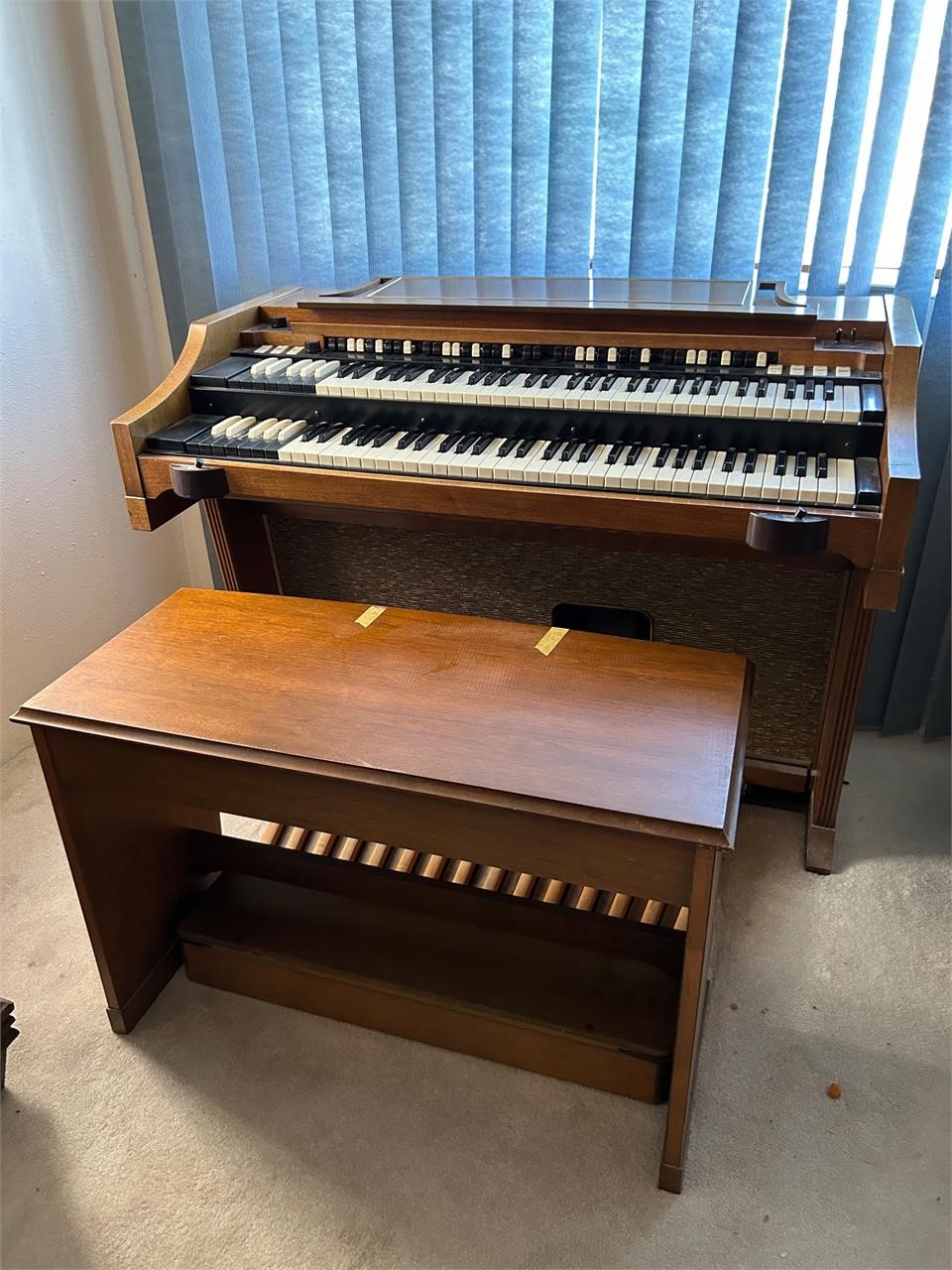 Organ + Bench, No Brand Found