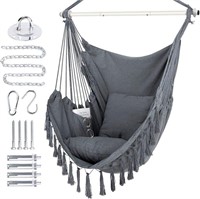 WBHome Extra Large Hammock Chair Swing with Hardwa