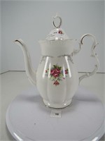 ROYAL ALBERT "TRANQUILLITY" 9" TALL COFFEE POT