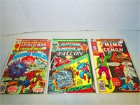 Lot of 3 Vintage Team Up Comics Marvel, Spiderman