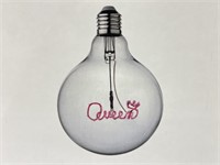 Pink Queen 4W light bulb