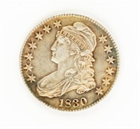 Coin 1830 Capped Bust Half Dollar-XF