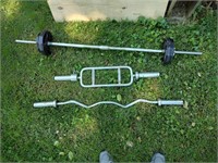 Weight Lifting Bars & Weights