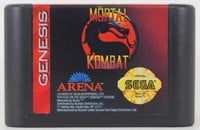Vintage Sega Genesis Mortal Kombat Game