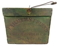 Vintage Wooden Egg Carrier