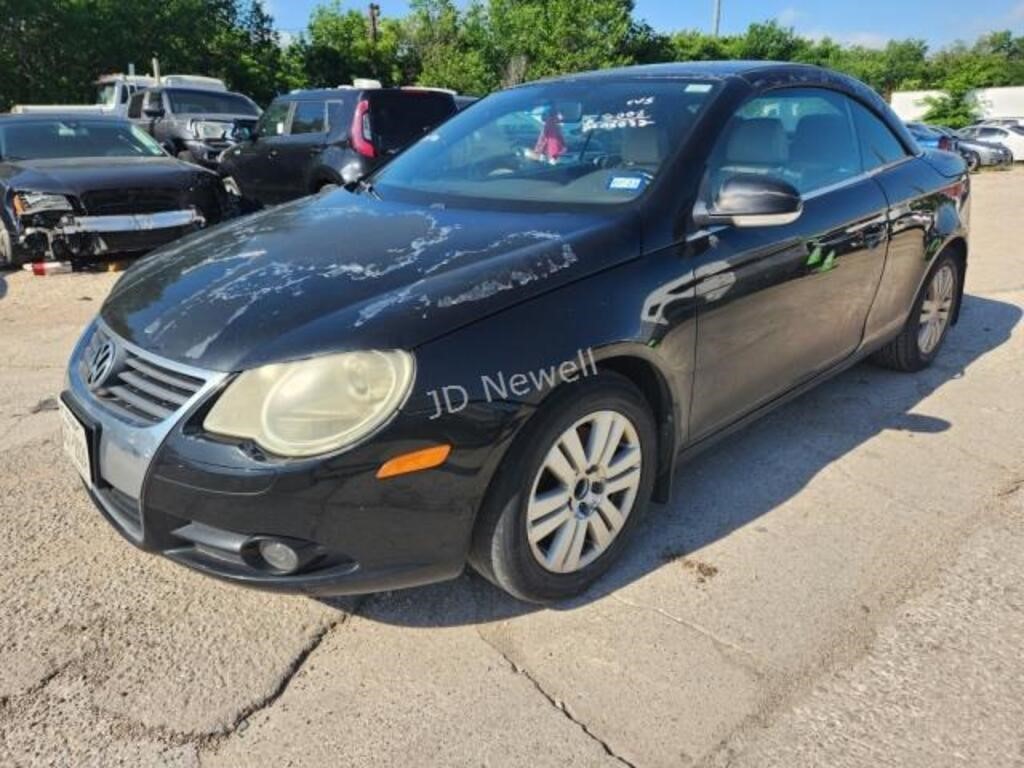 2008 VW EOS WVWBA71F88V050712 NO KEY