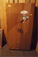 Pressed Wood Pantry Cupboard