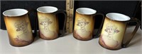 Antique Ioga Warwick Women Portrait Mugs (4)