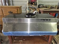 Broan stainless oven hood