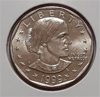 SUSAN B ANTHONY DOLLAR-1999-P