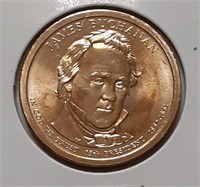 UNC JAMES BUCHANAN DOLLAR-2010-P