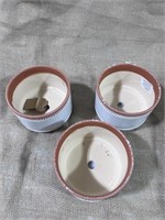 3 ceramic 5 in planters