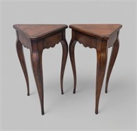 PAIR OF ETHAN ALLEN SIDE TABLES