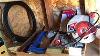Skil saw and various tools