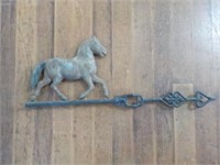 Iron and metal 22" horse arrow