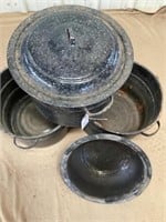 Water Bath Canners (only 1 lid) 1 Bowl