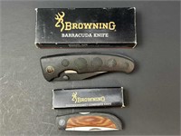 2 Browning Knives New in Box