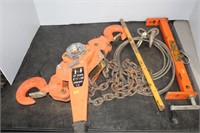 6 TON HAND HOIST W/ 750LB BALANCE