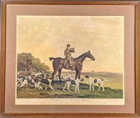 Framed Thomas Oldaker Huntsman To The Berkeley Hou