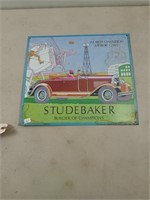 Metal Studebaker sign 12x14 repo