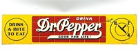 Dr. Pepper Metal Sign 17.5” x 4”