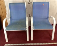 Pair Of Outdoor Kids Chairs