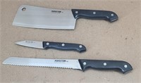 3pc Perfection Stainless Steel Knives