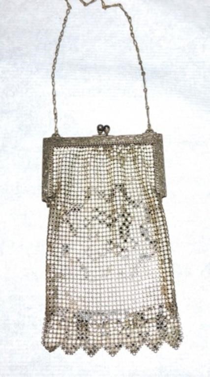 Lady's mesh purse, 6 1/2"