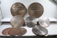 ANTIQUE MUSIC BOX DISCS: