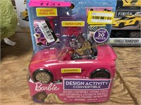 Barbie design activity convertible