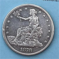 1878S Silver Trade Dollar
