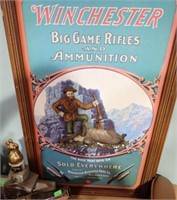 2 FRAMED WINCHESTER AMMO ADS 27x18
